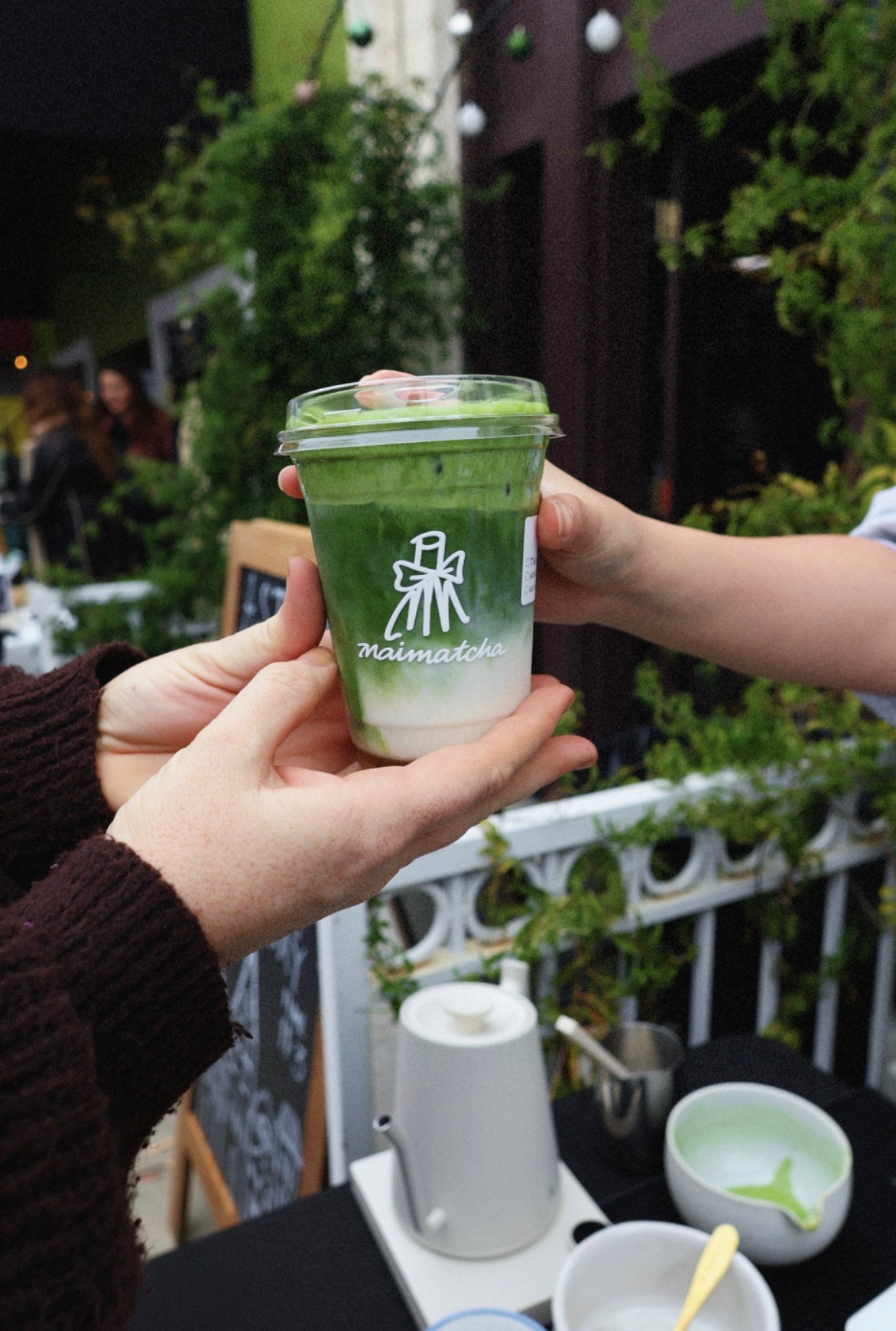 Matcha pop up